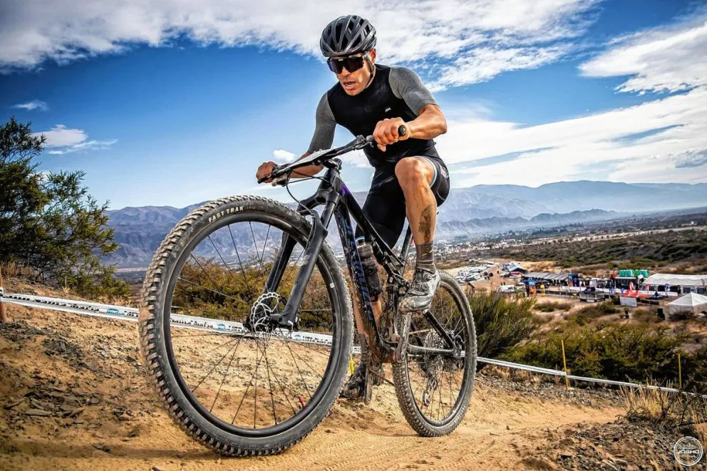 El comodorense Martín Bravo terminó 5to en el Campeonato Argentino XCO en Catamarca