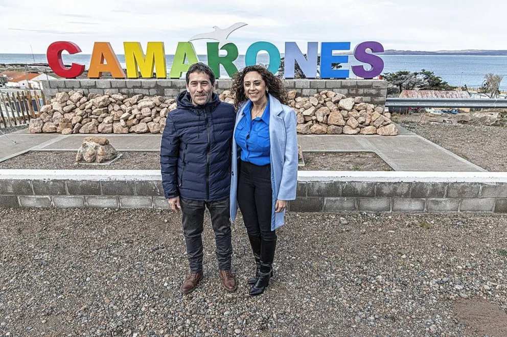 Luque visitó Camarones y valoró su gran potencial de desarrollo
