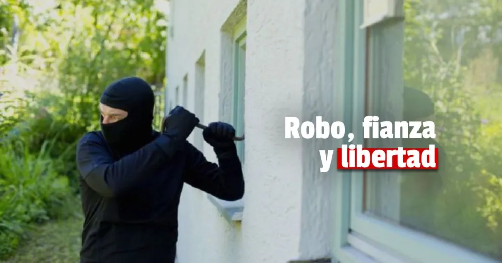 Pocito: robó $4.000.000 y quedará libre tras pagar una fianza 