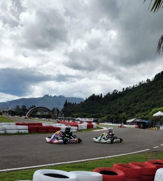 Grimaldi cerró los entrenamientos del Sudamericano de Karting en Colombia haciendo el 1° en la Senior
