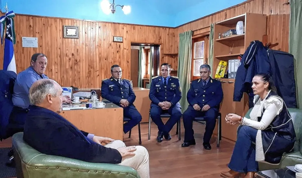 Chubut y Río Negro acuerdan trabajo de cooperación en temas de seguridad