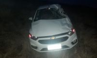 Un vehículo dio una vuelta de 360 grados en Conesa