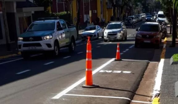Posadas: tras la demarcación del SEM sobre calle Tucumán esperan su implementación a fines de julio