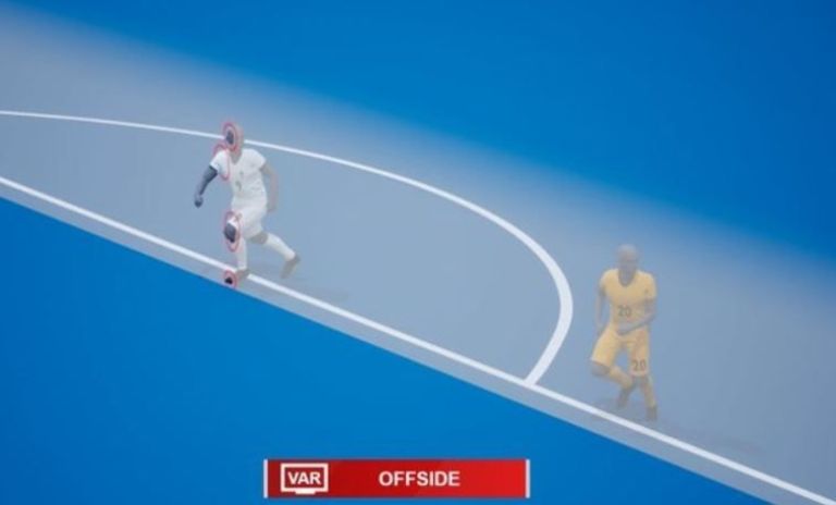 Die FIFA wird halbautomatische Technologie einsetzen, um Abseits in Katar zu erkennen Die FIFA wird halbautomatische Technologie einsetzen, um Abseits in Katar zu erkennen