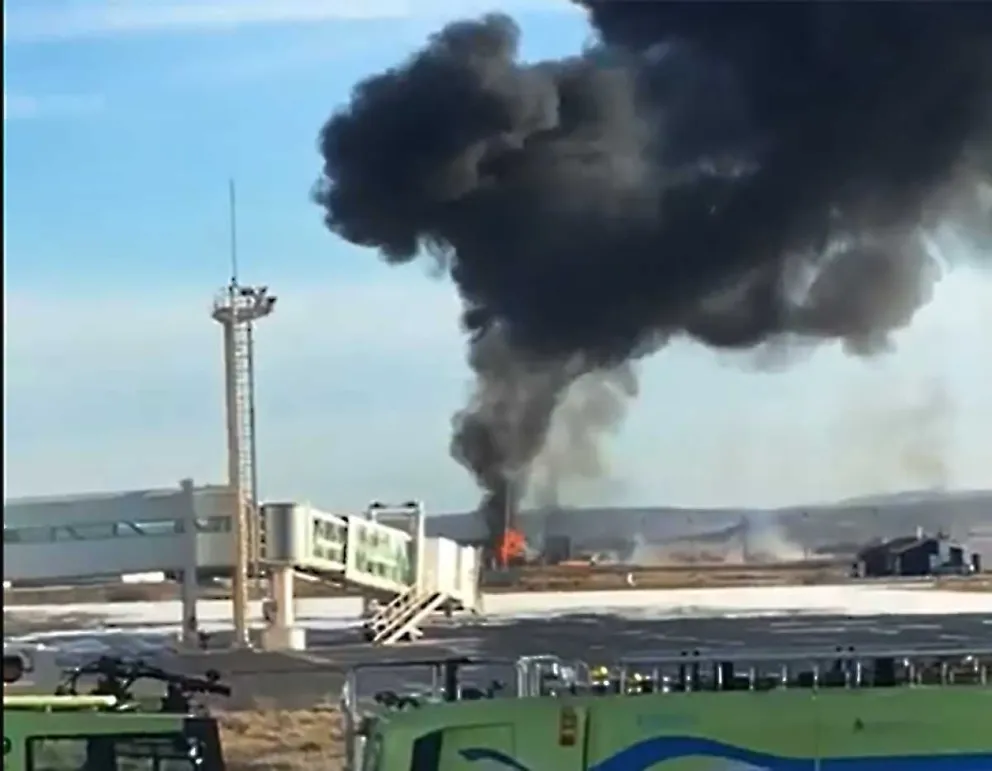 Un avión se estrelló en Río Grande