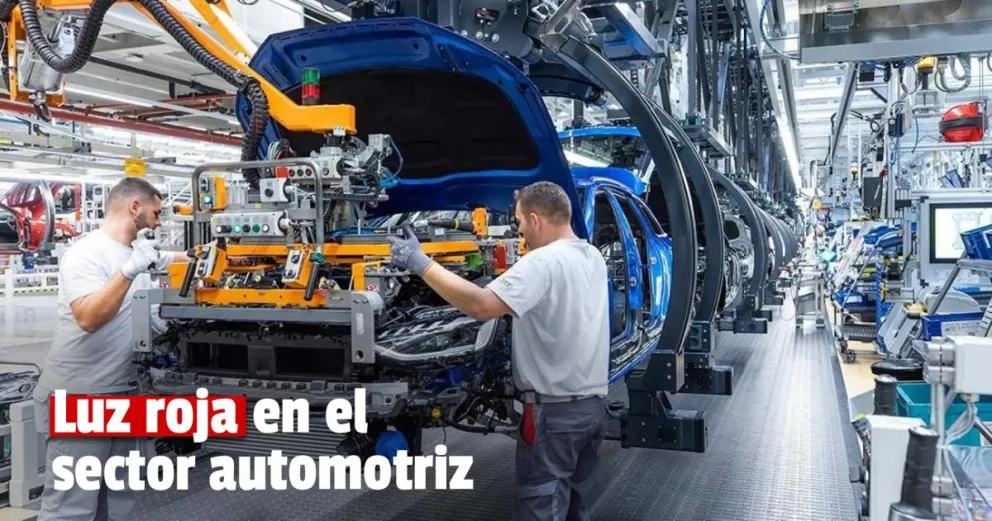 Luz roja en el sector automotriz