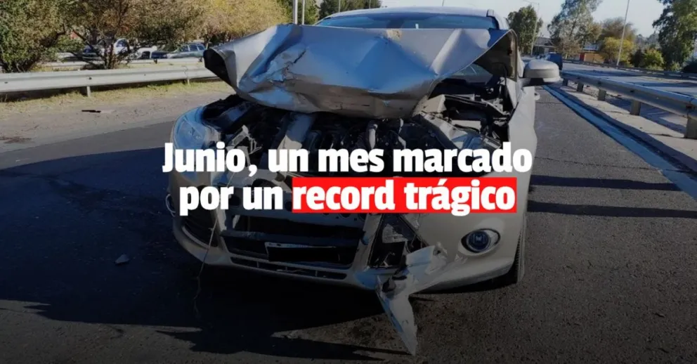 Los siniestros viales en junio marcaron un triste y preocupante récord