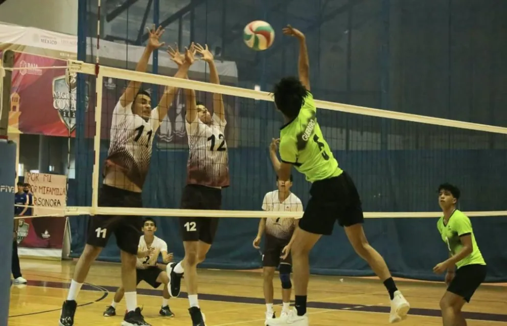 Sinaloa jugará dos semifinales en voleibol de sala 