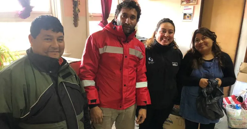 Trabajadores viales de Río Negro se unieron en una campaña para Clemente Onelli