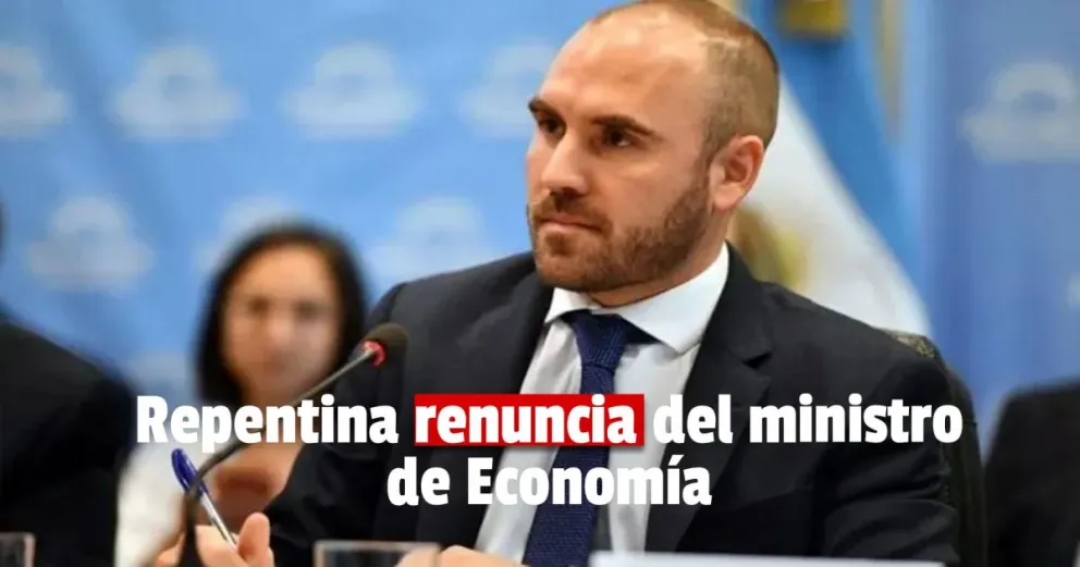 El ministro de Economía renunció a su cargo y lo publicó en sus redes