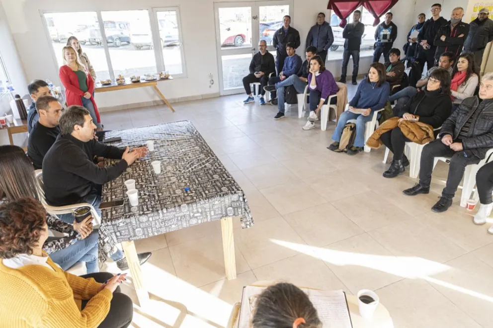 El Municipio avanza en el fortalecimiento del trabajo territorial en distintos barrios de Comodoro