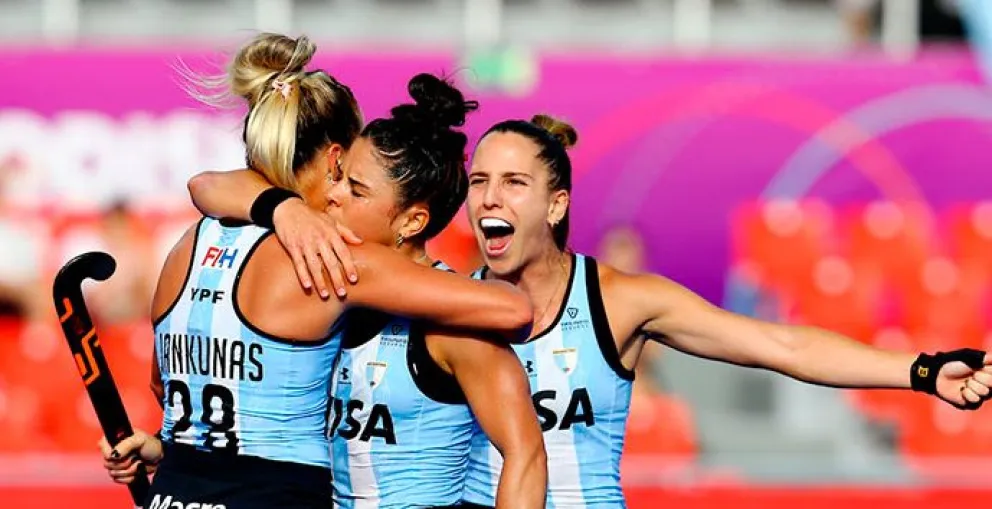 Las Leonas aplastaron a Corea del Sur en el mundial