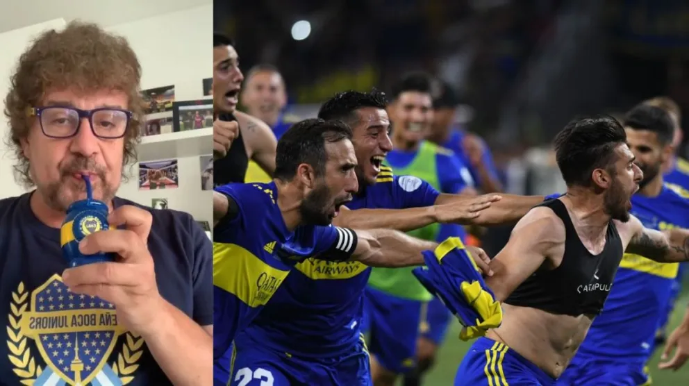 Estalló de ira: el insólito relato de Daniel Mollo en el tercer gol de Banfield contra Boca
