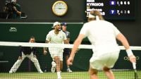 Wimbledon picante: se cruzaron feo Kyrgios y Tsitsipás