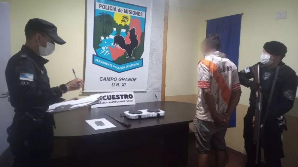 Campo Grande: joven robó y ocultó los elementos en la casa de su expareja 