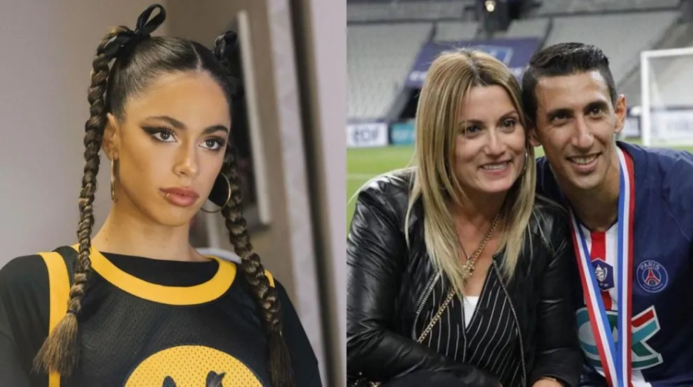 ¿Se llevan mal? La esposa de Di María habló de su relación con Tini Stoessel