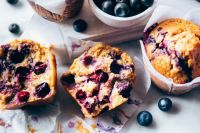 Merienda exquisita: hacé muffins de arándanos en 6 simples pasos