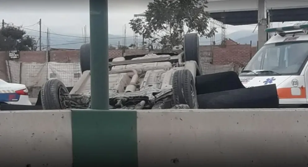 Accidente en la ruta 26
