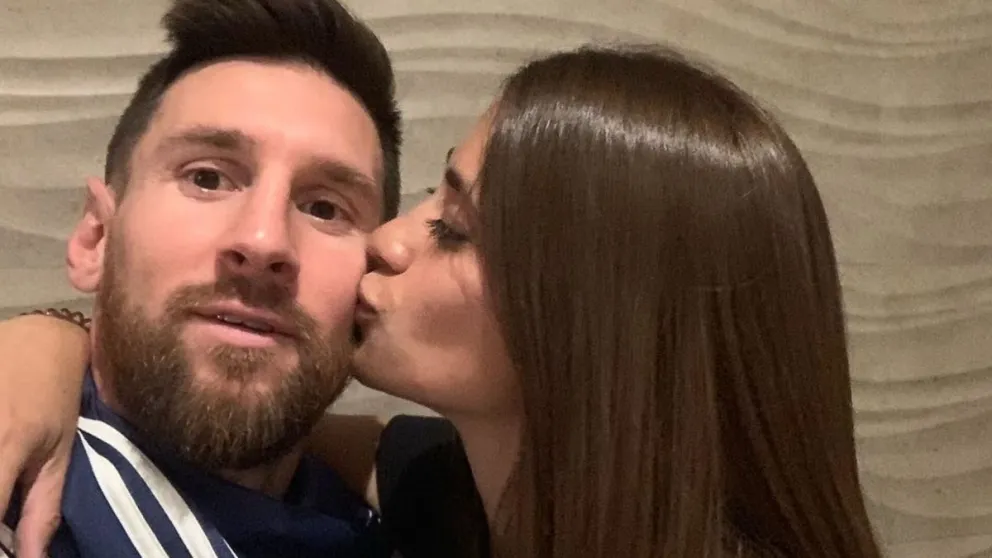 El video que grabó Lionel Messi de Antonela que se hizo viral en las redes