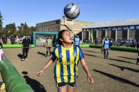 150 niñas de todos los barrios jugaron a la pelota en el Parque Ferreira