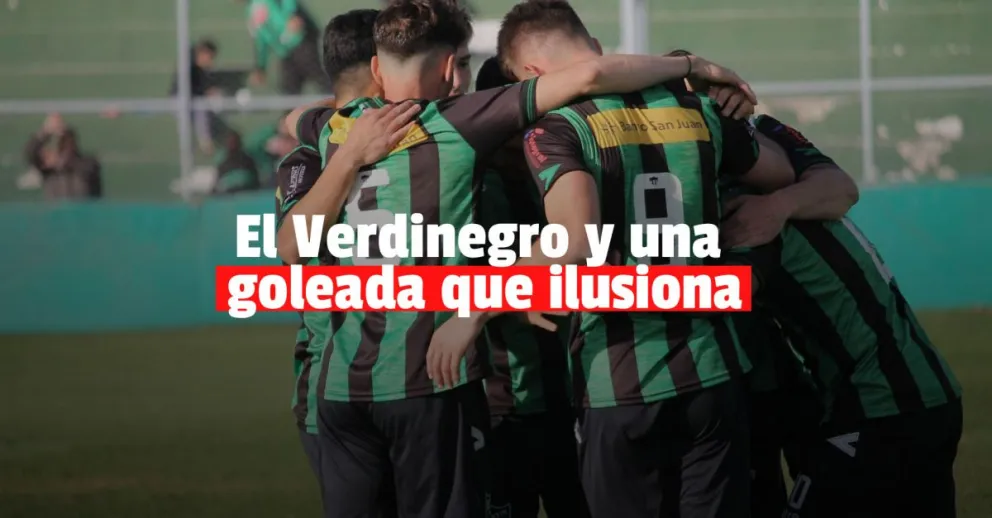 San Martín vapuleó a Sacachispas y sigue a paso a firme