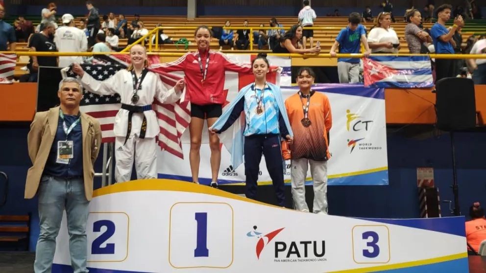 Thiara no pudo en uno y fue podio en el otro torneo
