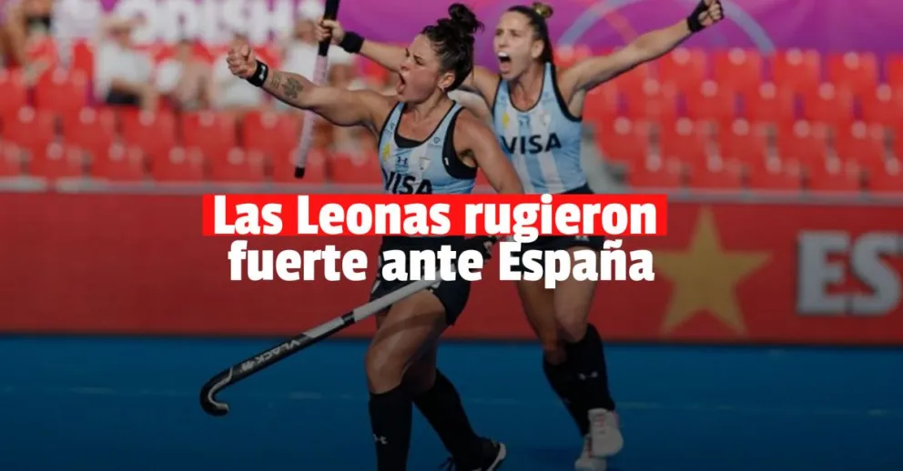 Las Leonas golearon a España y están a un paso de cuartos