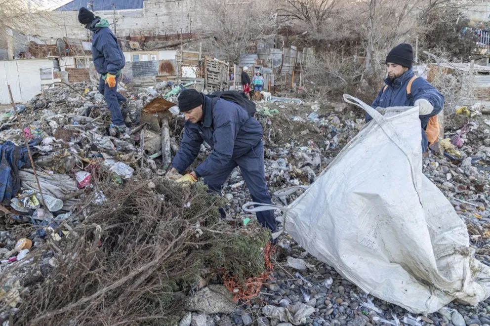 El Municipio concretó importantes tareas de limpieza en la zona costera