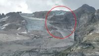 Tragedia en los Alpes: se desprendió un trozo de glaciar y hay al menos 6 muertos 