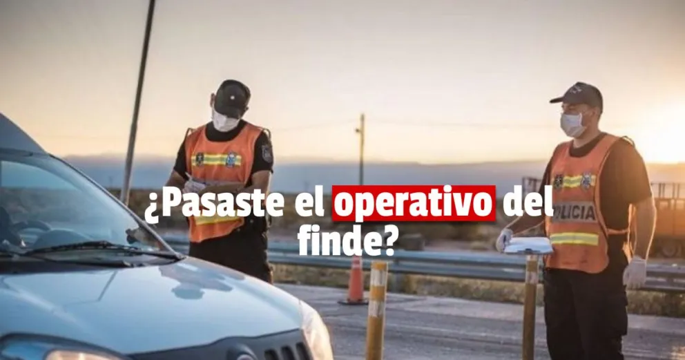 Un importante operativo policial labró 247 actas durante el fin de semana 