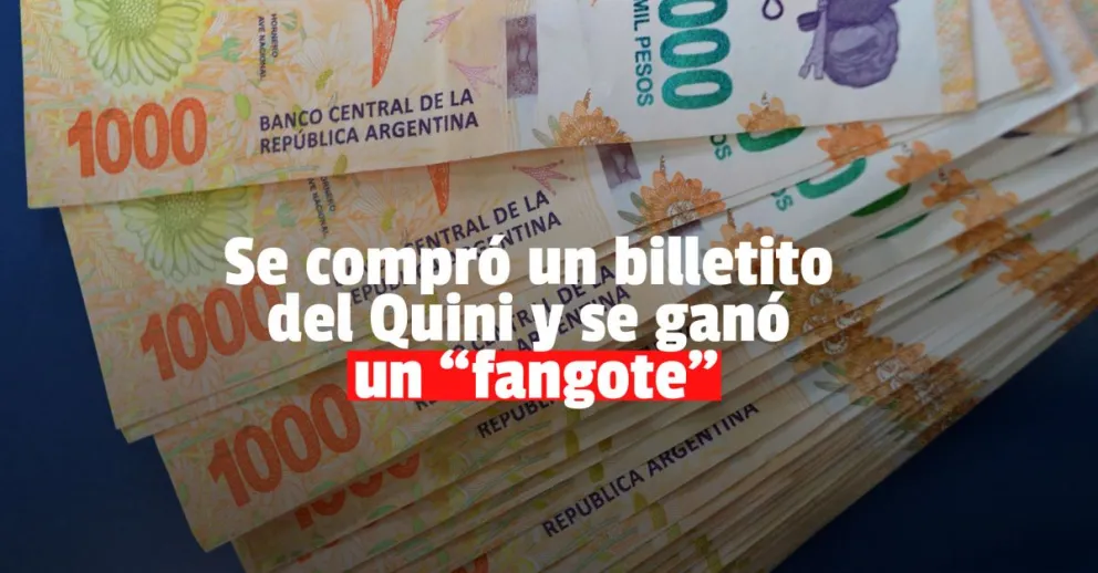 Una sanjuanina se ganó $15 millones en el Quini 6 