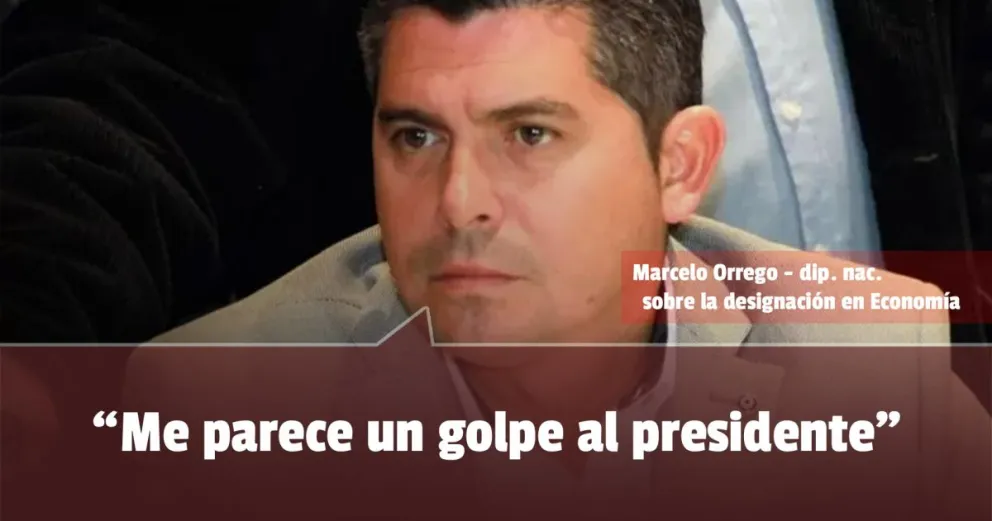 Orrego calificó de "irresponsable" al Gobierno Nacional 