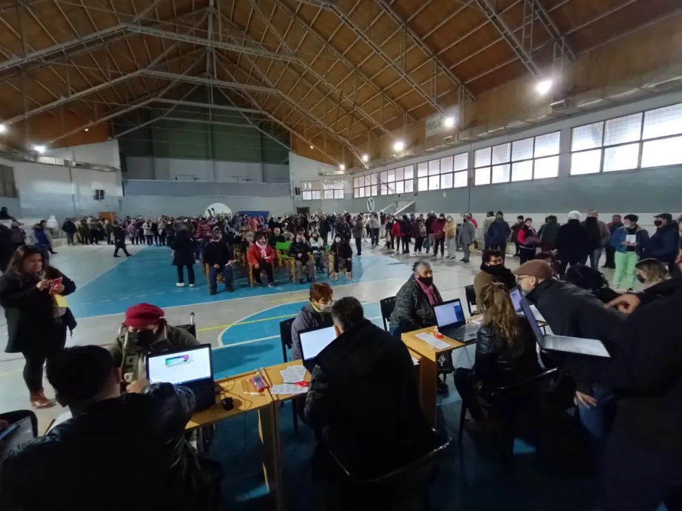 Tablets gratis: algunos vecinos debieron pegar la vuelta