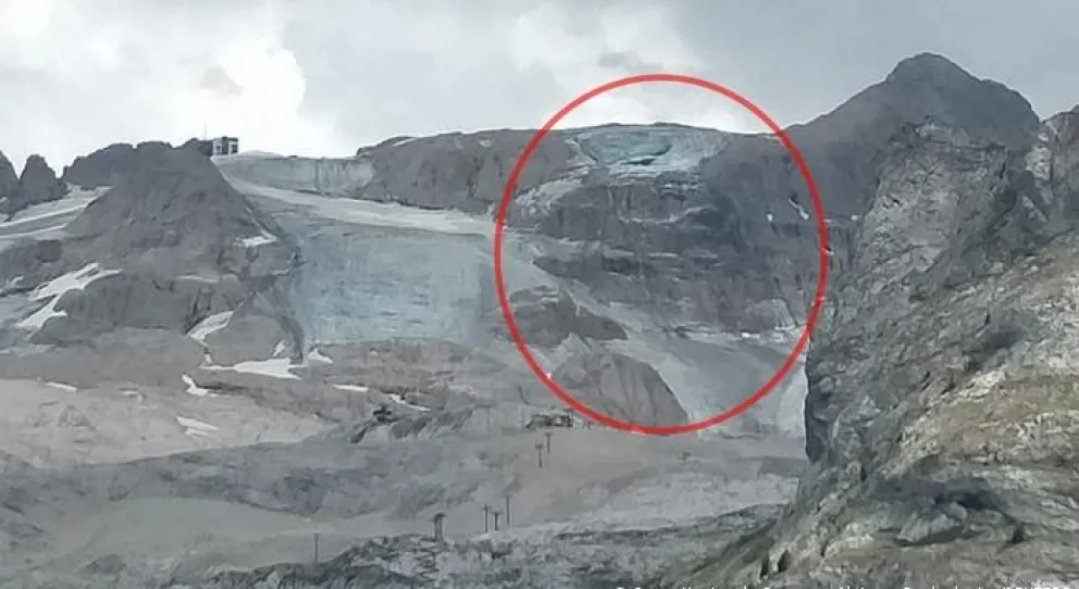 glaciar italia