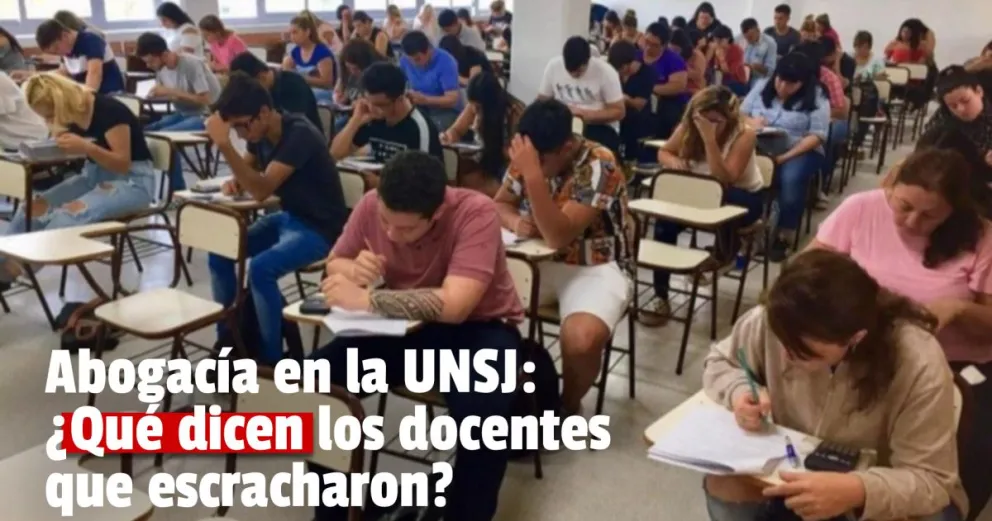 Abogacía: docente vs. alumnos