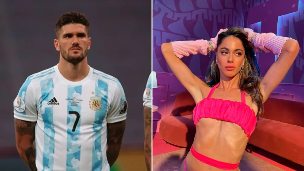 Rodrigo De Paul le presentó a Tini Stoessel a su hija: cómo fue el momento