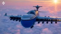Cómo es el lujoso crucero volador para 5 mil personas que podrá estar dos años sin aterrizar