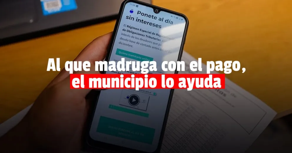 Capital dará descuentos a los vecinos que se pongan al día con las tasas