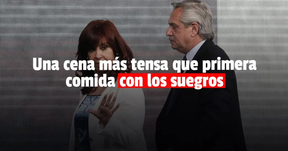 Alberto y CFK cenaron juntos después de un mes sin verse 