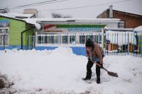 En Bariloche suspendieron las clases en el turno noche por el temporal