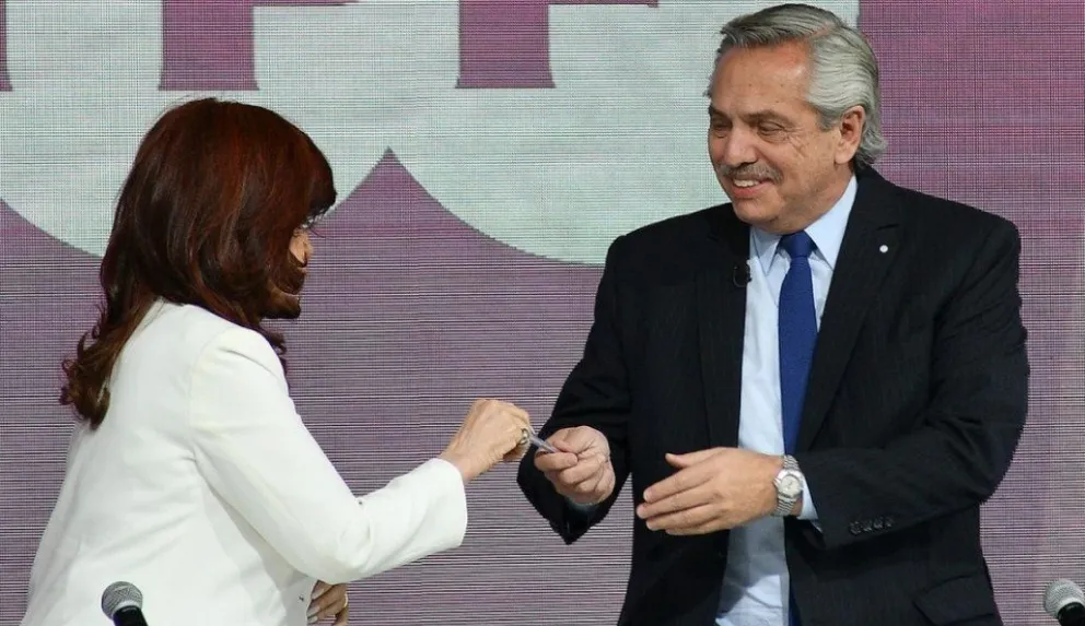 Tras un mes sin verse, Alberto Fernández cenó con Cristina Kirchner en Olivos