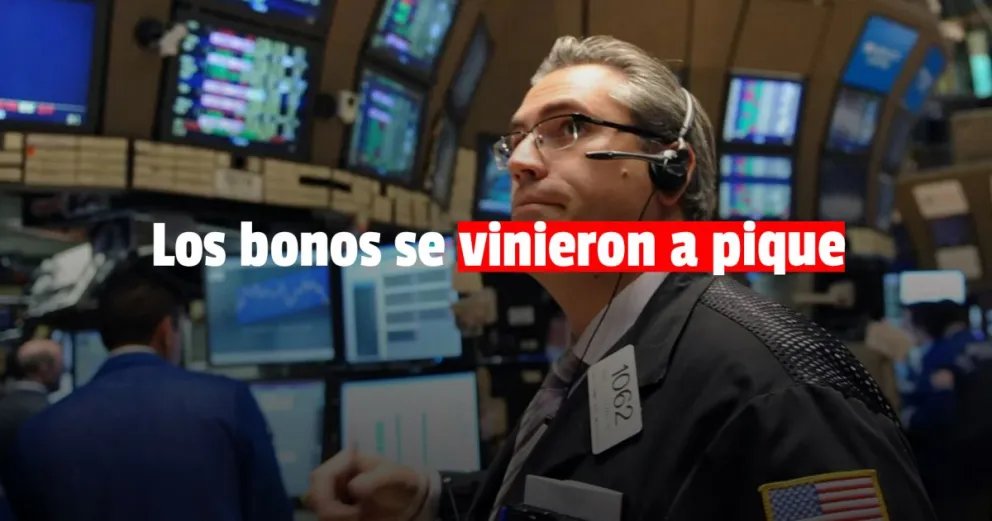 Los bonos argentinos tuvieron un retroceso de más del 11%