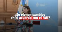 Batakis anticipó "algunas modificaciones" en el acuerdo con el FMI 