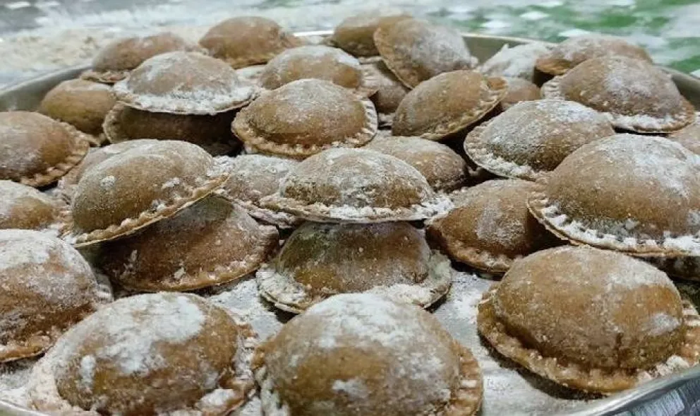 Sorrentinos caseros integrales de calabaza y ricota: la opción más sana 