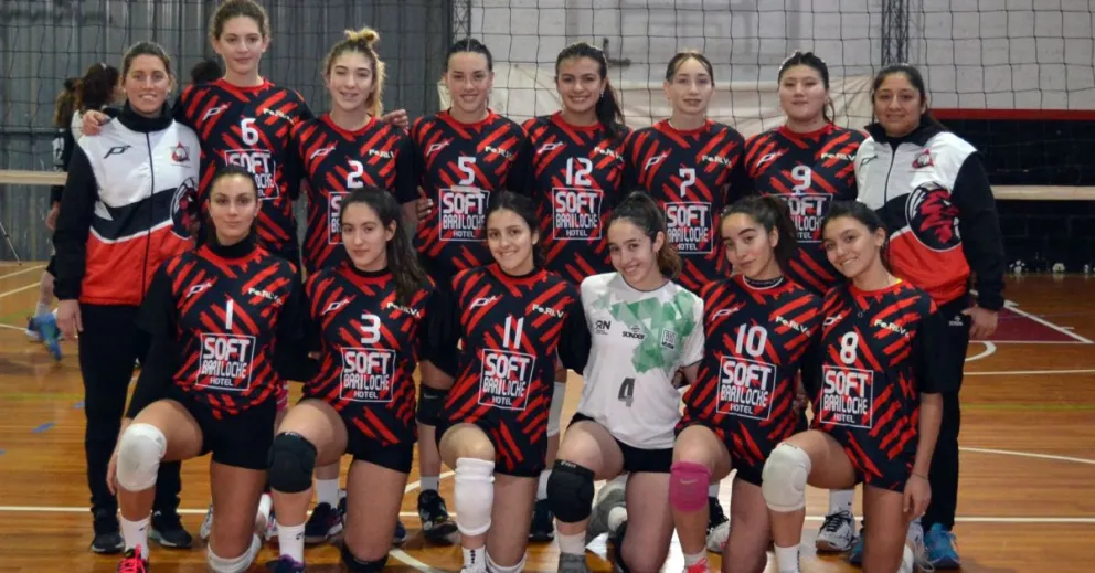 Rio Negro quedó el top ten del voley nacional sub 16