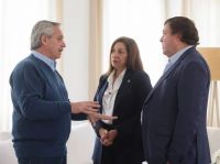 Agenda energética: el presidente mantuvo una reunión con Arabela Carreras y Alberto Weretilneck