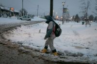 Por las condiciones climáticas en Bariloche volvieron a suspender las clases para el turno mañana