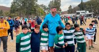 Los Pumas pasaron una tarde de "rugby en los barrios" de Salta
