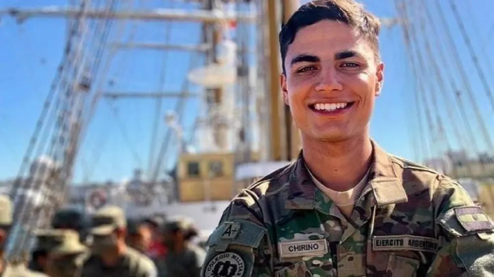 Caso Matías Chirino: se conocieron los últimos mensajes del subteniente del Ejército con su padres antes de morir