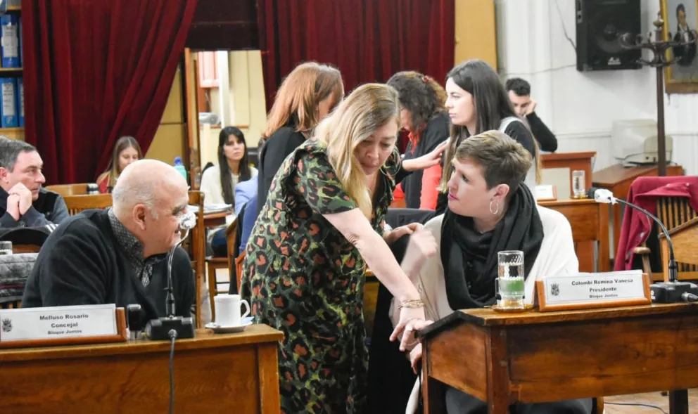 Hubo cruces en el Concejo Deliberante por la denuncia de acoso contra Madarieta